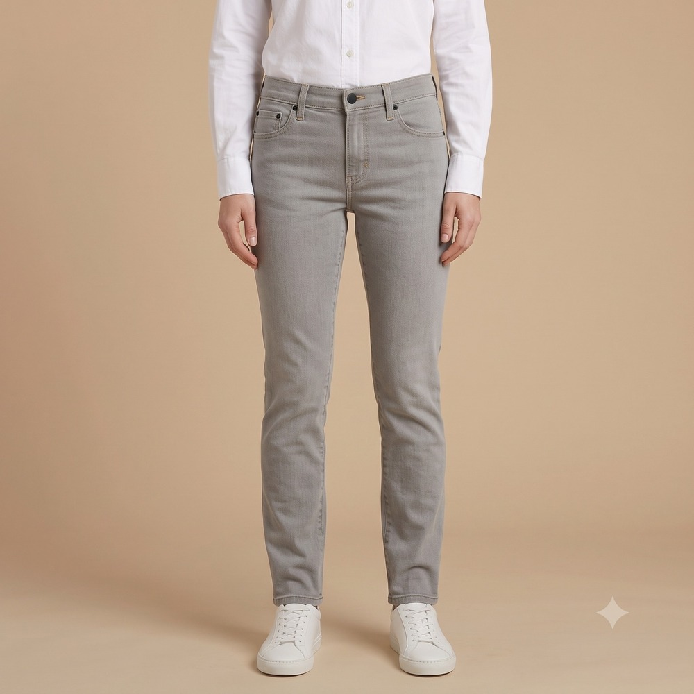 Levi's 510 Skinny Fit Women's Gray Denim Jeans Size 20 Reg W30 L30 EUC‎